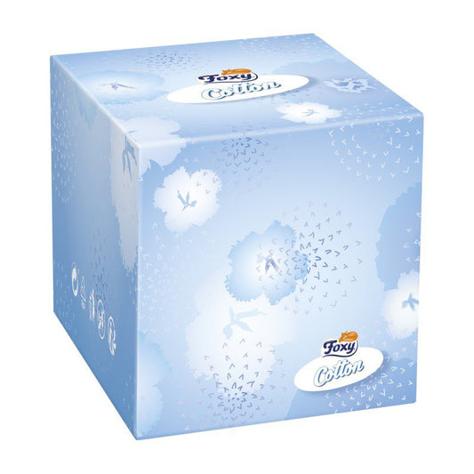 Cubed Facial Tissues 3ply 24 boxes in a case