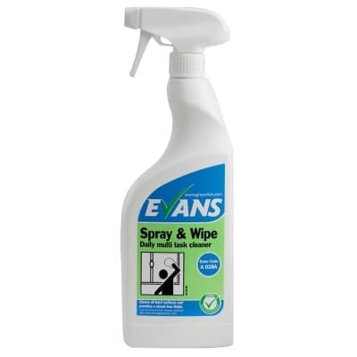 Evans Spray&Wipe Multitask Cleaner 6x750ml