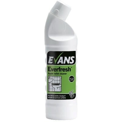 Evans Everfresh Apple Toilet Cleaner 1 ltr bottle