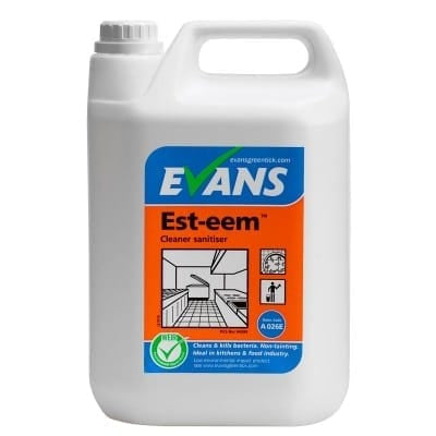 Evans Est Eem Cleaner & Sanitiser 5 litre