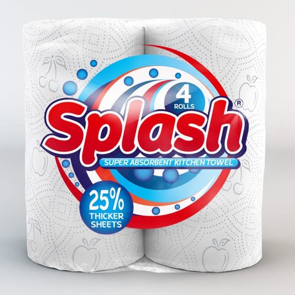 Kitchen Rolls 2 ply pack of 24