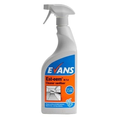 Evans Est Eem Cleaner & Sanitiser 6x750ml