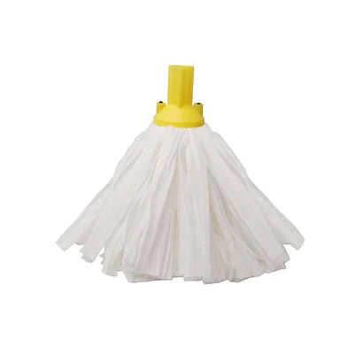 Large Big White socket Mop Yellow