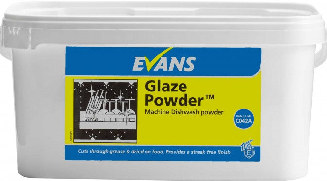 Evans Glaze Dishwashing Powder