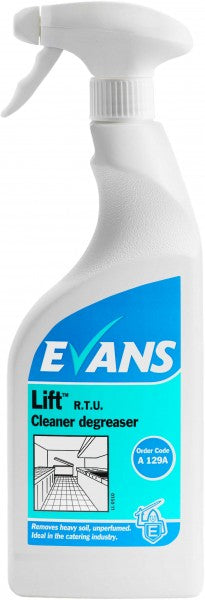 Evans Lift heavy duty degreaser per 750ml bottle