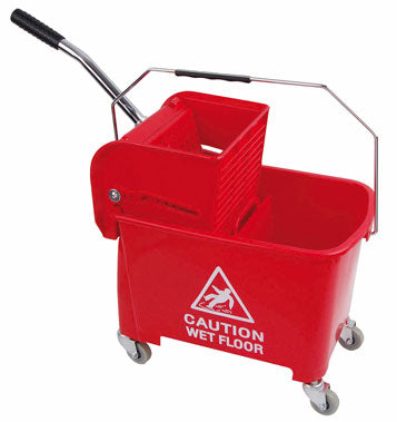 20 litre Red Bucket & Wringer