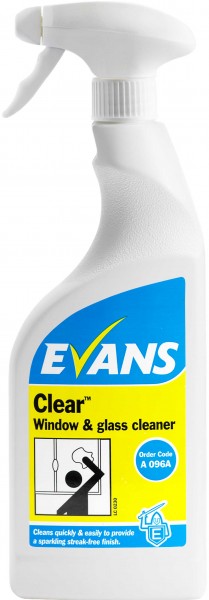 Evans Clear ready to use 750ml bottle