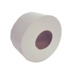 Mini Jumbo Toilet Rolls 2ply White